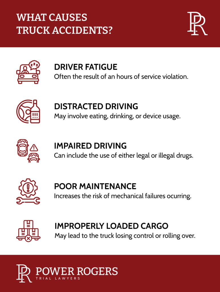 causes of truck accidents