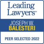Leading Lawyers Badge for Joseph W Balesteri