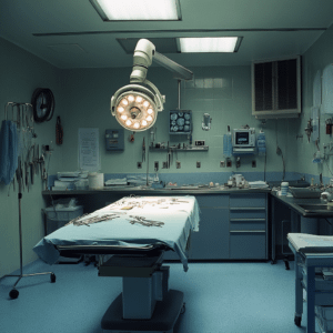 empty operating room